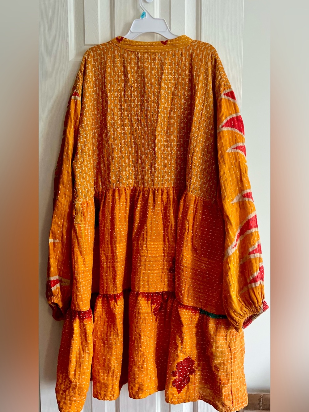 Sale! KANTHA BAE Reversible Button-Front Tunic Dress - Picture 10 of 14